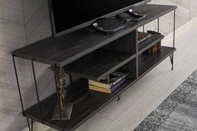 TV stolík/skrinka Elza (Tmavá hnedá). Vlastná spoľahlivá doprava až k Vám domov. 1072657