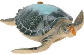 Nástenná dekorácia Korytnačka zelená, polyresin, 21 x 7 x 21,5 cm