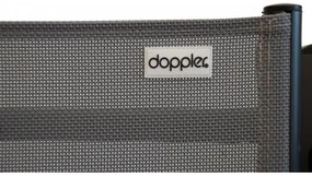 Doppler ACTIVE sivé - záhradné relaxačné polohovacie kreslo