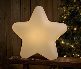 Vonkajšie solárne svietidlo v tvare hviezdy, S