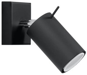 Brilagi - LED Nástenné bodové svietidlo ASMUS 1xGU10/7W/230V čierna