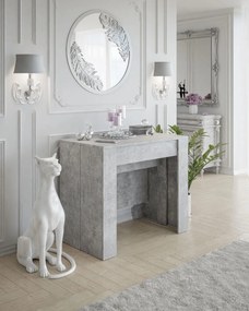 ROZKLADACÍ JEDÁLENSKÝ STÔL AZURO BETÓN 50 - 238 cm