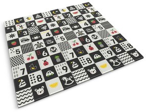 Penová podložka 200 x 180 x 1 cm Nukido NK-340 oceán-čísla