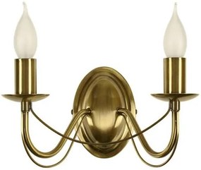 Candellux Patinové nástenné svietidlo Muza pre žiarovku 2x E14 22-69156