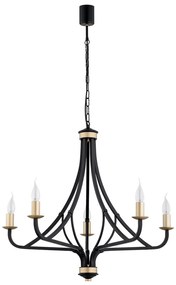 Argon 2171 - Luster na reťazi LORENZO 5xE14/7W/230V