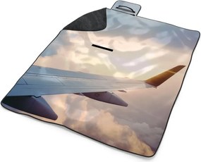 Sablio Plážová deka Krídlo lietadla: 200x140 cm