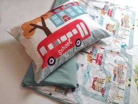 Áčko a.s. Ružomberok Obliečky s detským motívom AUTOBUS Šalvia