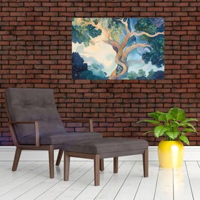 Obraz – Vesmírny strom (90x60 cm)