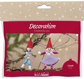 Kreatívna sada Vianoční škriatkovia