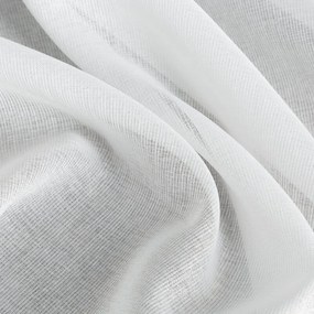ZÁCLONA MARGO NA PÁSKE 300X270 CM BIELA