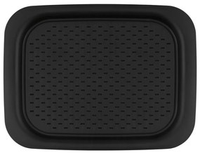Čierny servírovací podnos Wenko Black Outdoor Kitchen