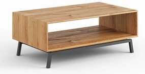 PROXIMA.store - Konferenčný stolík z masívneho dubu - MODERN LOFT FARBA: dub
