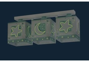 Dalber D-63233NH - Detské stropné svietidlo MOONLIGHT 3xE27/60W/230V