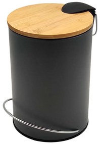 Kôš s pedálom a bambusovým vrchnákom 5 l FTC2345B-5L