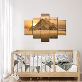 Obraz - Pyramídy (150x105 cm)