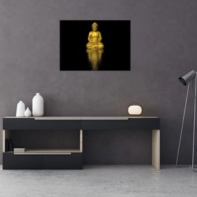 Sklenený obraz - Pokoj v duši (70x50 cm)