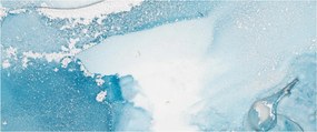 Obraz - Modrý dekor (120x50 cm)