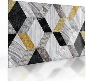 Sklenený obraz - Textúrovaný dekor (70x50 cm)