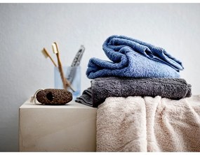 Tmavosivý froté bavlnený uterák 50x100 cm Line – Södahl