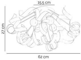 ONLI - Stropné svietidlo ZOE 5xE14/6W/230V biela