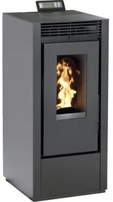 Peletové kachle Interstoves Marina 14 kanalsierbar čierne 12,1 kW