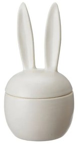 Biela porcelánová dóza ELARIA KANIN - rôzne veľkosti Veľkosť: M