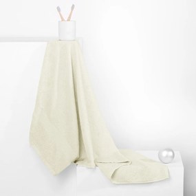Krémovobiely froté bavlnený uterák 30x50 cm Marina – DecoKing