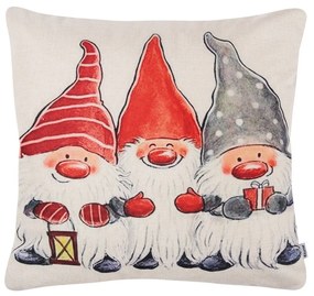 4Home Obliečka na vankúšik Christmas Dwarfs, 45 x 45 cm