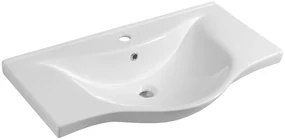 Aqualine Aqualine, ZARA 80 keramické umývadlo nábytkové 79,5x46cm, biela, 10080