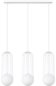 Sollux SL.1333 - Luster na lanku BRINA 3xG9/8W/230V biela