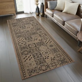 Behúň Floorlux 20369 Coffe / čierny