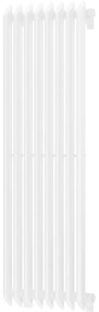 Mexen Atlanta dekoratívny radiátor 1200 x 405 mm, 646 W, Biela - W211-1200-405-00-20
