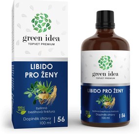 Green idea Libido pre ženy - bezliehová tinktúra 100 ml