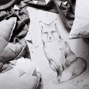 Plagát líška 18x24cm