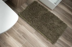 Kúpeľňový koberček CHENILLE zelený CR-347 1PC
