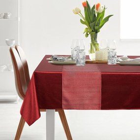 OBRUS GLAMO SADA 140X220 CM, 33X220 CM BORDOVÁ