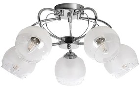 Prisadený luster 5xE27/60W/230V