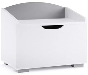 Konsimo Sp. z o.o. Sp. k. Detský úložný kontajner PABIS 50x60 cm biela/šedá KO0125