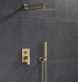 Zlatý podomietkový sprchový set - YS95