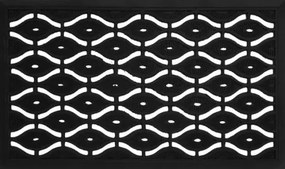Gumová rohožka Eye Mat 45x75 cm, rady očí%