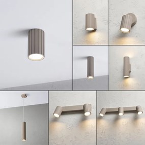 Brilagi - Bodové svietidlo CRISPINA 1xGU10/10W/230V 10 cm béžová