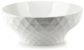Porcelánová miska DIAMENT 17,5 x 12,5 cm biela