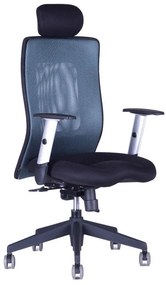 Kancelárska stolička na kolieskach Office Pro CALYPSO XL SP4 – s podrúčkami a podhlavníkom Antracit 1211