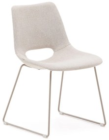 Béžová jedálenská stolička Zahara – Kave Home