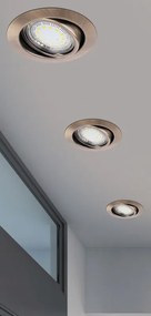 Rabalux LED zápustné bodové svietidlo Lite 3x3W/720lm/3000K/IP40 - set 3 svietidiel, bronz, 1051