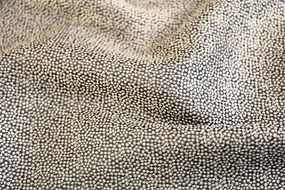 Bežovo strieborná luxusná obliečka na vankúš 50x60 cm