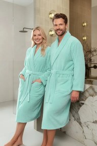 Froté župan PRESTIGE mätový Veľkosť: XXL