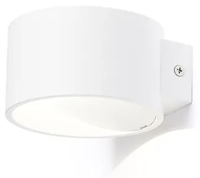 RENDL R12606 BIARITZ LED nástenná lampa, up - down biela
