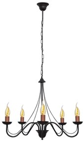 Luster na reťazi MALBO 5xE14/60W/230V