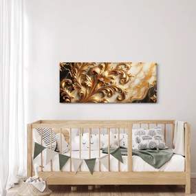 Obraz - Mramor so zlatom (120x50 cm)